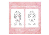 ROSE QUARTZ FACIAL ROLLER - www.cinnamonsoul.in