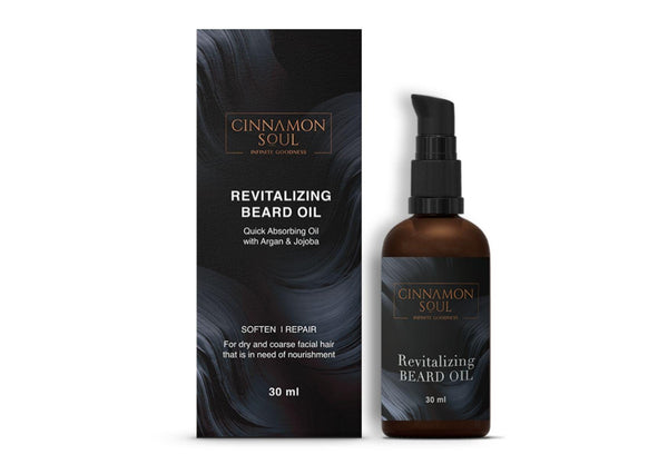 REVITALIZING BEARD OIL - www.cinnamonsoul.in beard growth oil