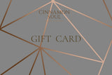 GIFT CARD - www.cinnamonsoul.in